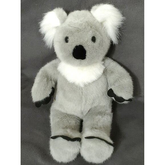 Build A Bear Koala Marsupial Gray White Fur Plush Stuffed Animal Toy Retired 17" - Picture 13 of 13